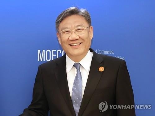 왕원타오 중국 상무부장 (출처=연합뉴스)