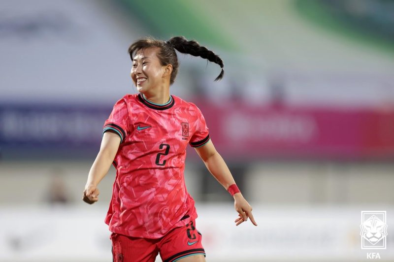 [서울=뉴시스] 여자 축구대표팀 공격수 추효주. (사진=대한축구협회 제공) *재판매 및 DB 금지