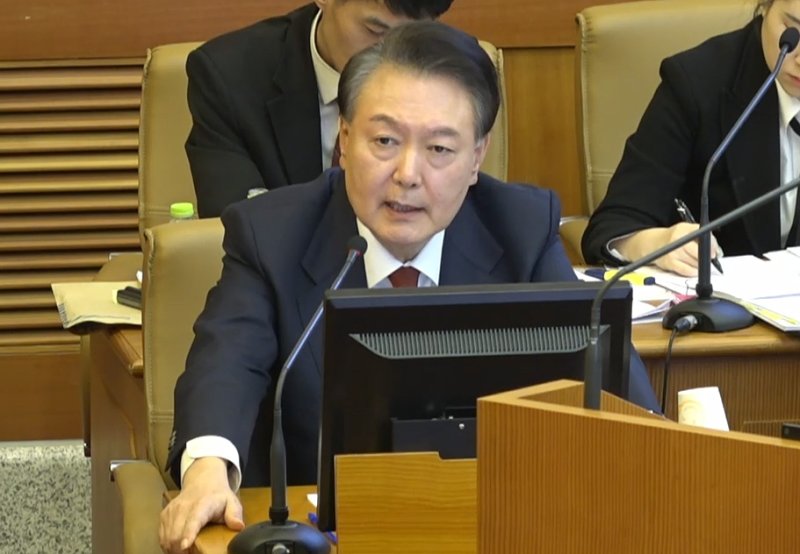 윤석열 대통령 "'홍장원 메모'...내란·탄핵 공작"