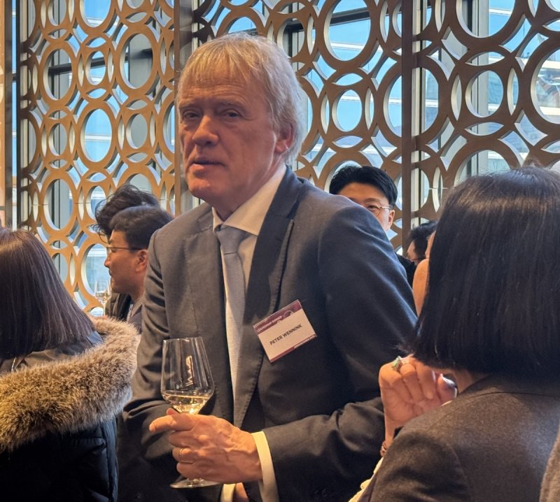 세미콘코리아 행사에 참석한 피터 베닝크 ASML 전 CEO (출처=연합뉴스)