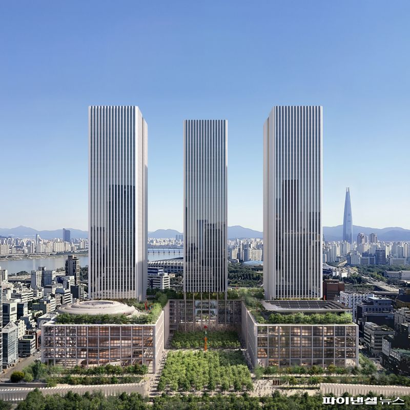 현대차그룹 GBC 제안 조감도. 서울시 제공