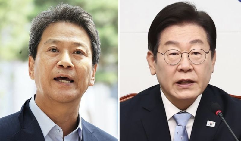임종석 전 대통령비서실장(왼쪽), 이재명 더불어민주당 대표/사진=연합뉴스,뉴스1