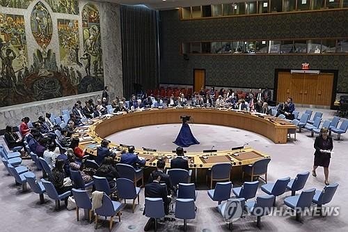 북한·비핵화 의제 논의 중인 유엔 안보리(2024년 6월) (출처=연합뉴스)
