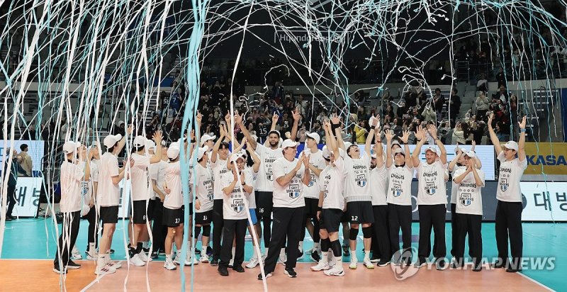 현대캐피탈, 정규리그 1위 확정 (출처=연합뉴스)