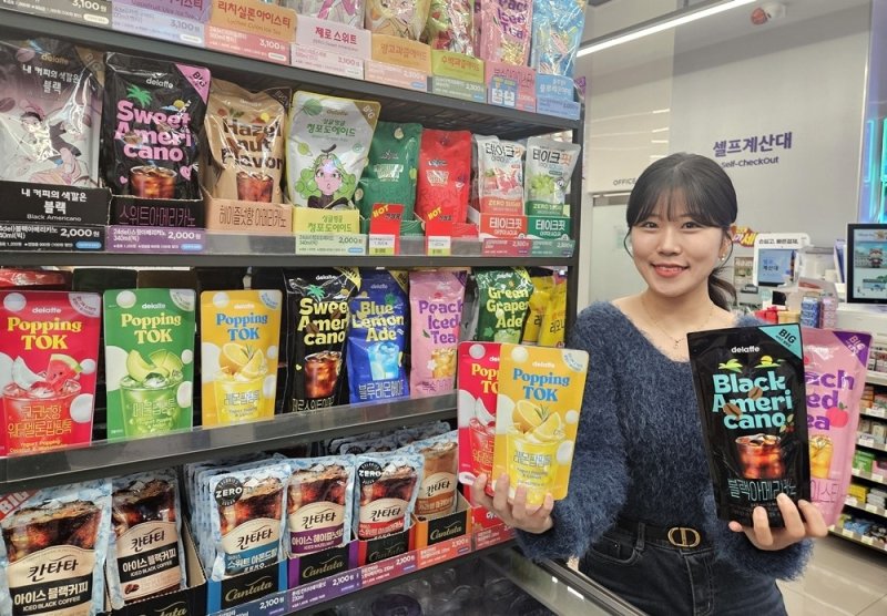 CU 델라페 제품 홍보 이미지. CU제공