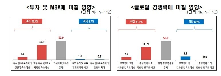 투자 및 M%A·글로벌 경쟁력에 미치는 영향 (출처=연합뉴스)