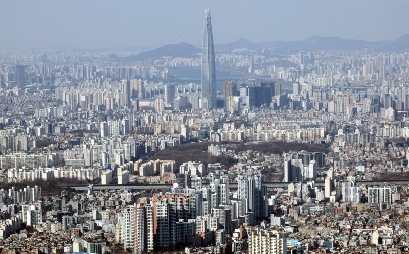 서울 시내 아파트 단지 모습. 연합뉴스
