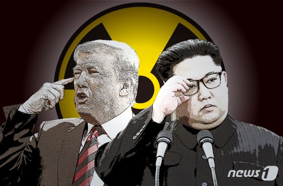도널드 트럼프 미국 대통령, 김정은 북한 노동당 총비서.ⓒ News1 DB