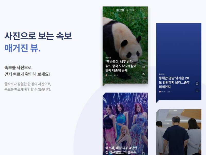 사진과 함께 보는 속보 '매거진 뷰' (출처=연합뉴스)