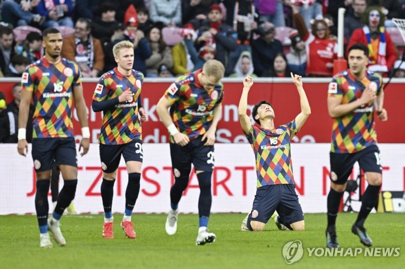 세리머니를 펼치는 이재성 (출처=연합뉴스)