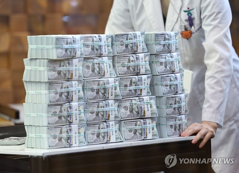 1월 외화예금 21억4천만달러 증가…"기업 예비용 자금 확보" (출처=연합뉴스)