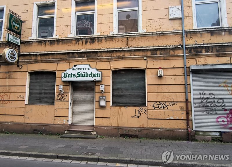 한산한 뒤스부르크 시내 풍경 (출처=연합뉴스)