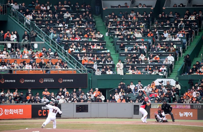 지난해 열린 KBO 시범경기의 모습. /뉴스1 DB ⓒ News1 김기태 기자