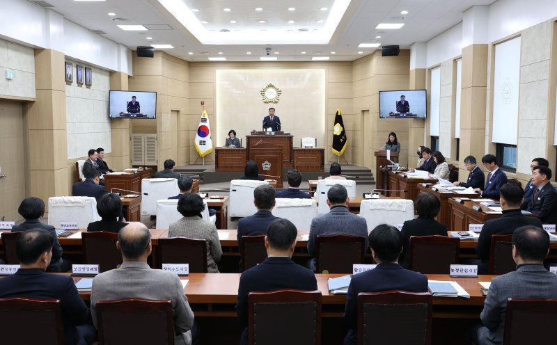 제179회 임시회 모습. (계룡시의회 제공. 재판매 및 DB금지) /뉴스1