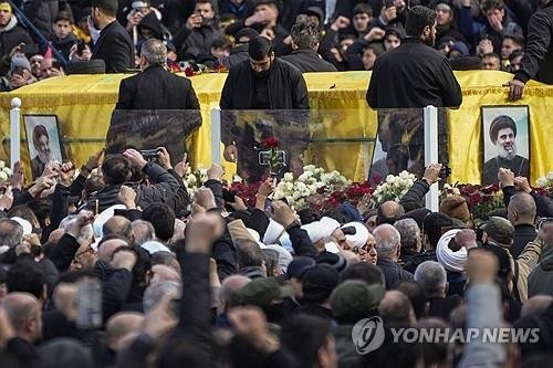 헤즈볼라 하산 나스랄라 장례식 (출처=연합뉴스)