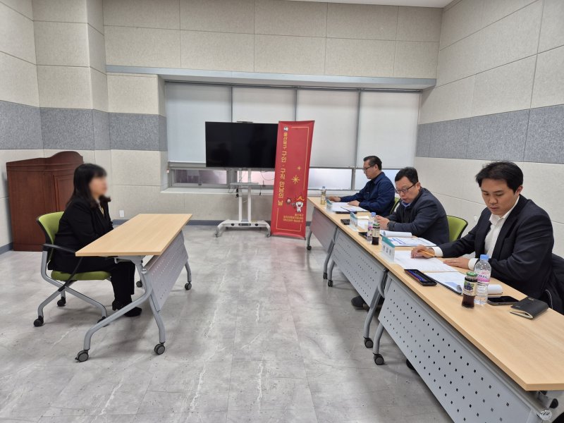 [울산=뉴시스] 울산 북구 일자리종합지원센터에서 진행된 구인·구직 만남의 날 행사. (사진=울산 북구 제공) photo@newsis.com *재판매 및 DB 금지