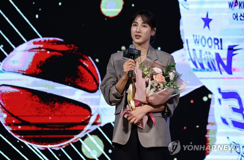 정규리그 MVP, 우리은행 김단비 (출처=연합뉴스)