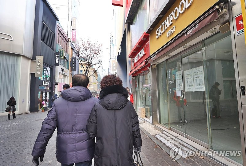 서울 시내 빈 상가 (출처=연합뉴스)