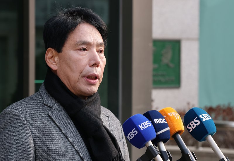 제55대 대한축구협회 선거에 출마하는 신문선 후보./뉴스1 ⓒ News1 임세영 기자