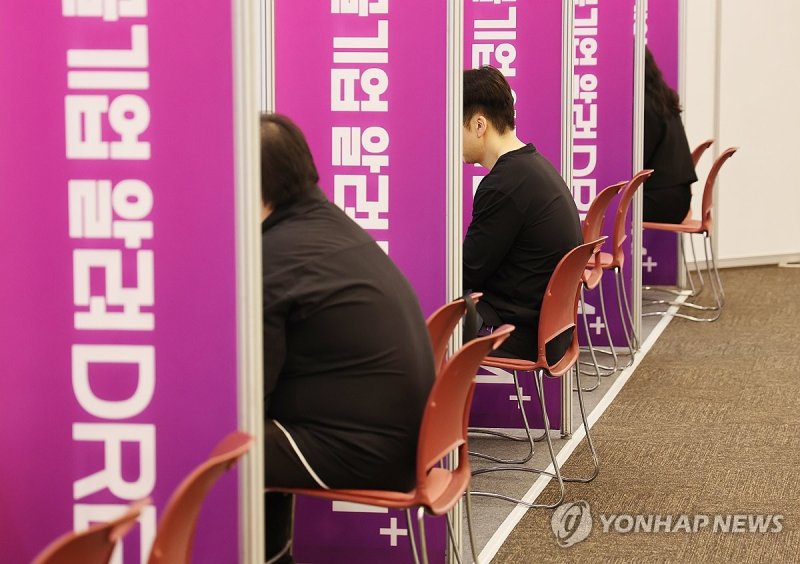 청년 구직자 채용 상담 (출처=연합뉴스)