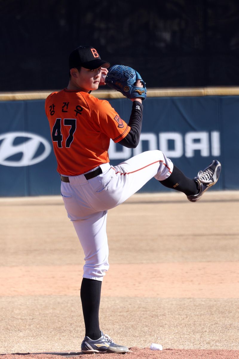 "21이닝 ERA 4.91 투수인데 2라운드?" 한화는 왜 강건우에게 2R 도박을 걸었나 [아마야구 오리진]