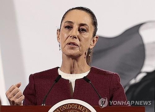 클라우디아 셰인바움 멕시코 대통령 (출처=연합뉴스)