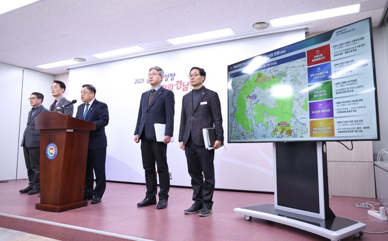 경남도, 국가·지역전략사업 선정 브리핑 (출처=연합뉴스)