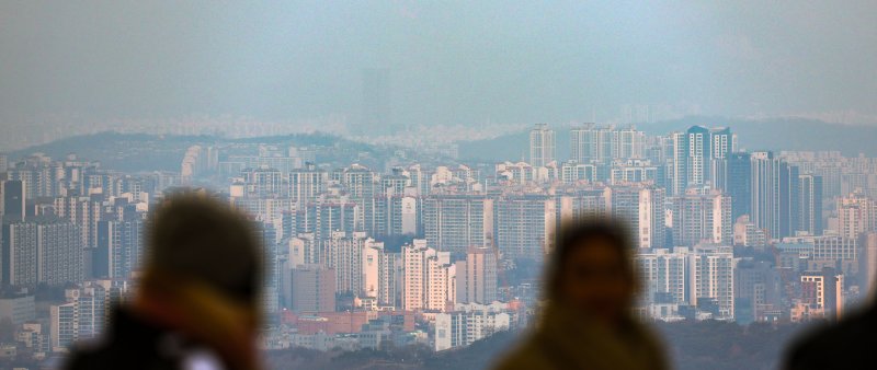 도심 한 아파트 단지 전경. (뉴시스 DB) photo@newsis.com /사진=뉴시스