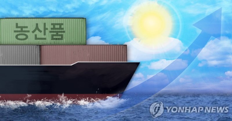 농산품 수출 상승(PG) (출처=연합뉴스)
