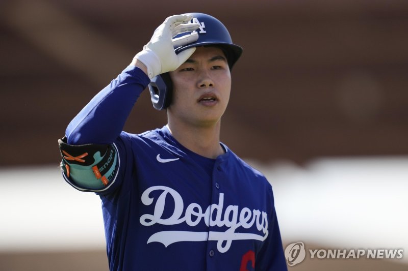 LA 다저스 소속의 김혜성 (출처=연합뉴스)