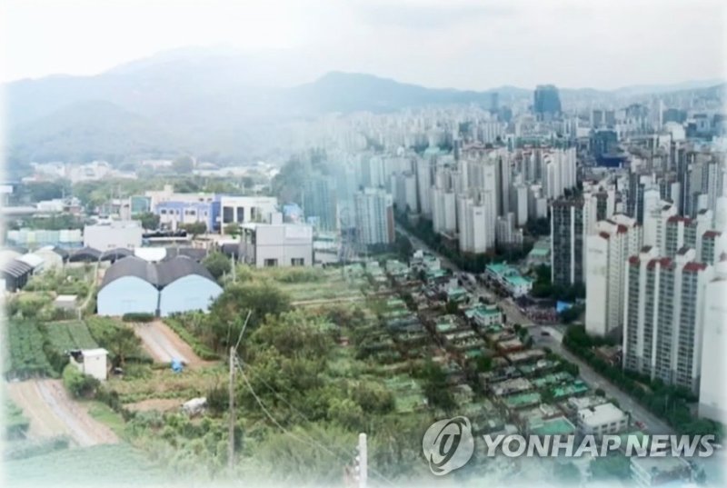 그린벨트 해제 논의 (CG) (출처=연합뉴스)