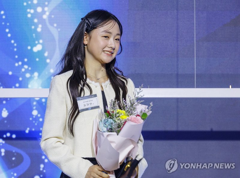 피겨 김채연의 미소 (출처=연합뉴스)