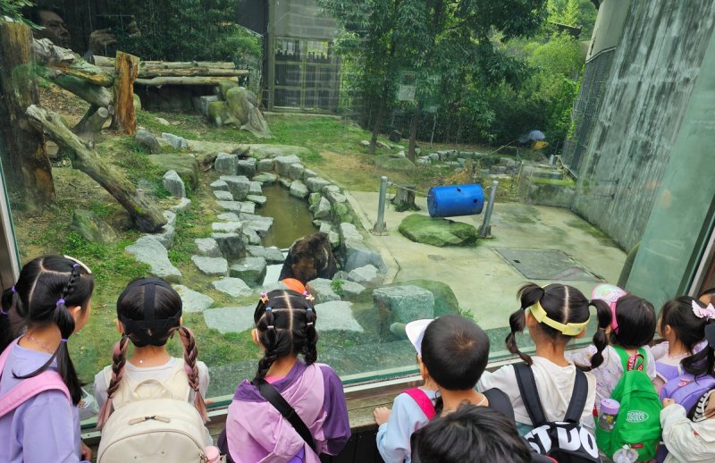 전주동물원 동물생태해설 프로그램 (출처=연합뉴스)