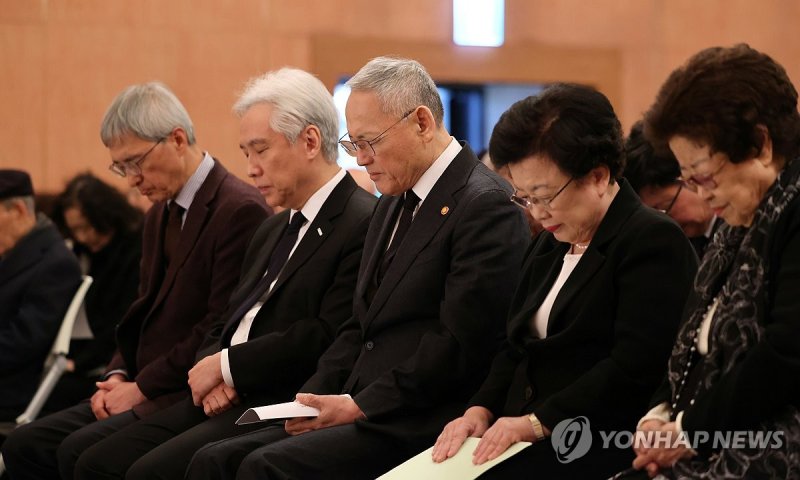 이어령 초대 문화부 장관 3주기 추모식 (출처=연합뉴스)