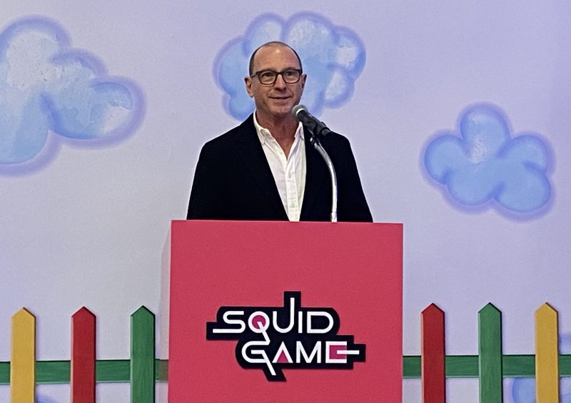 그렉 롬바르도 넷플릭스 익스피리언스 부문 부사장(VP). 2025.02.26. ⓒ 뉴스1 신은빈 기자