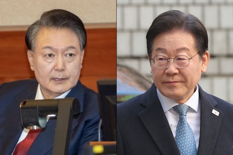 윤석열 대통령과 이재명 더불어민주당 대표. /사진=뉴시스