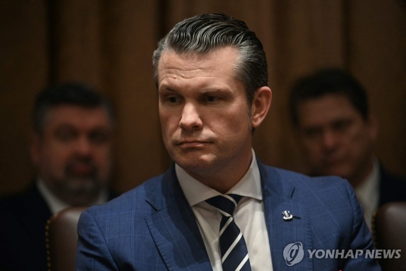 헤그세스 미국 국방부 장관 (출처=연합뉴스)