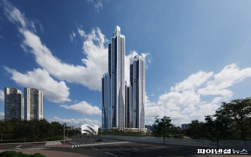 '푸르지오 써밋' 적용 하이엔드 오피스텔 '블랑 써밋 74'