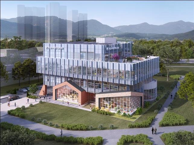 경기 하남시 어린이 영어특화 도서관 조감도(하남시 제공, 재판매 및 DB 금지)/뉴스1