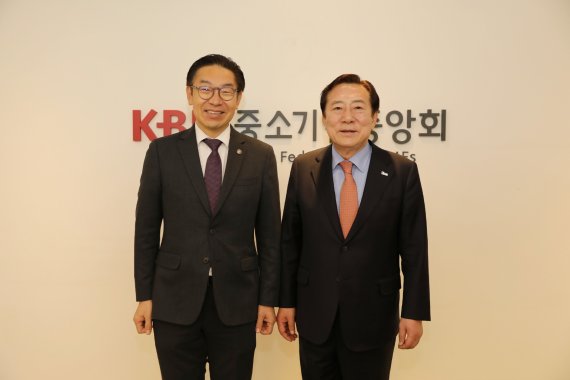 김완기 특허청장, 김기문 中企중앙회장과 지식재산권 현안 논의
