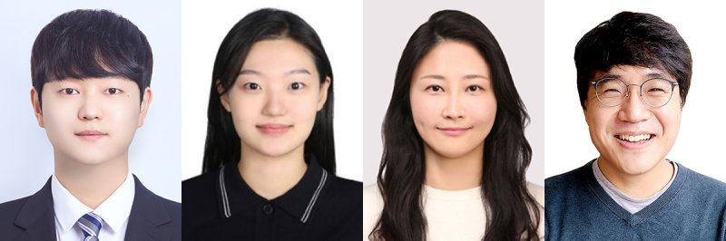 [부산=뉴시스] 사진 왼쪽부터 국립부경대학교 식품영양학과 정승진·박수례 박사과정생(공동 제1저자)과 류보미·이승준 교수(공동 교신저자) 연구팀. (사진=부경대 제공) 2025.02.27. photo@newsis.com *재판매 및 DB 금지