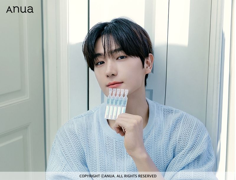 아누아, 더보이즈 현재 PDRN 라인 앰배서더 발탁
