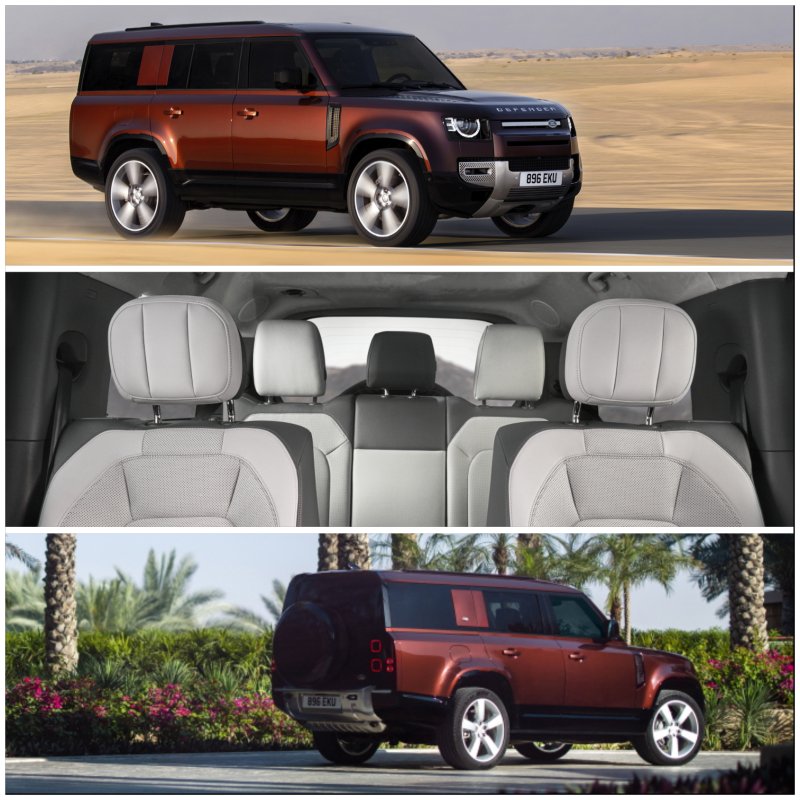 [서울=뉴시스] JLR코리아가 최근 국내 출시한 '뉴 디펜더 130 P400 엑스-다이내믹(X-Dynamic) HSE' 7인승 모델 내외부 모습. (사진=JLR코리아 제공) 2025.02.27 photo@newsis.com *재판매 및 DB 금지