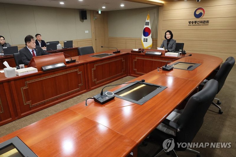모두발언 하는 이진숙 방통위원장 (출처=연합뉴스)