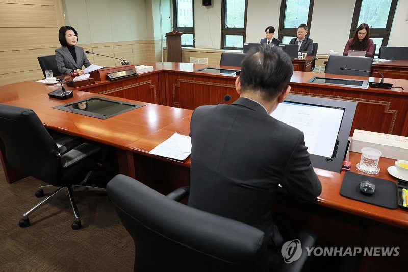 이진숙 방통위원장, 4차 위원회 모두발언 (출처=연합뉴스)