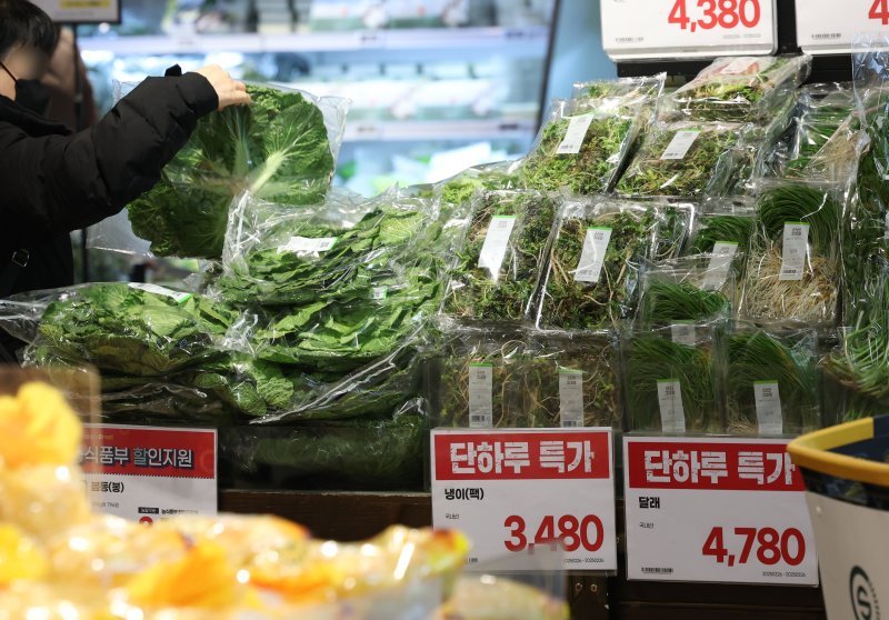 서울 시내 한 대형마트에서 시민들이 장을 보고 있다. /사진=뉴스1