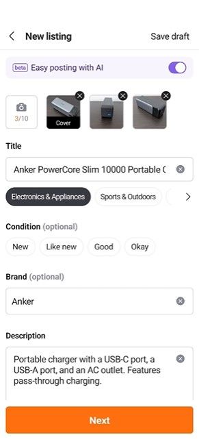 "중고거래도 AI 시대...사진만 올리면 글&middot;가격까지 ‘척척’"