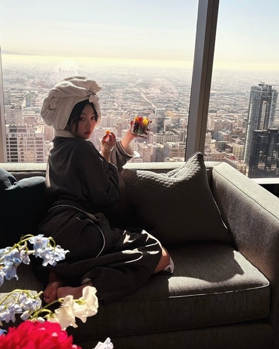 아이브 장원영, 일상 사진도 화보…럭셔리 호캉스 [N샷]