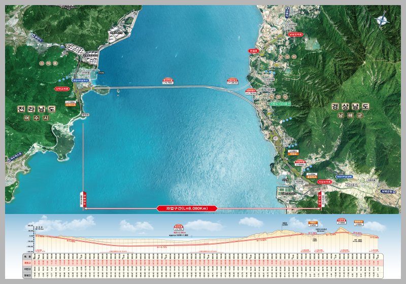 여수~남해 해저터널 사업 위치도.(전남도 제공. 재판매 및 DB금지) 2025.2.28/뉴스1
