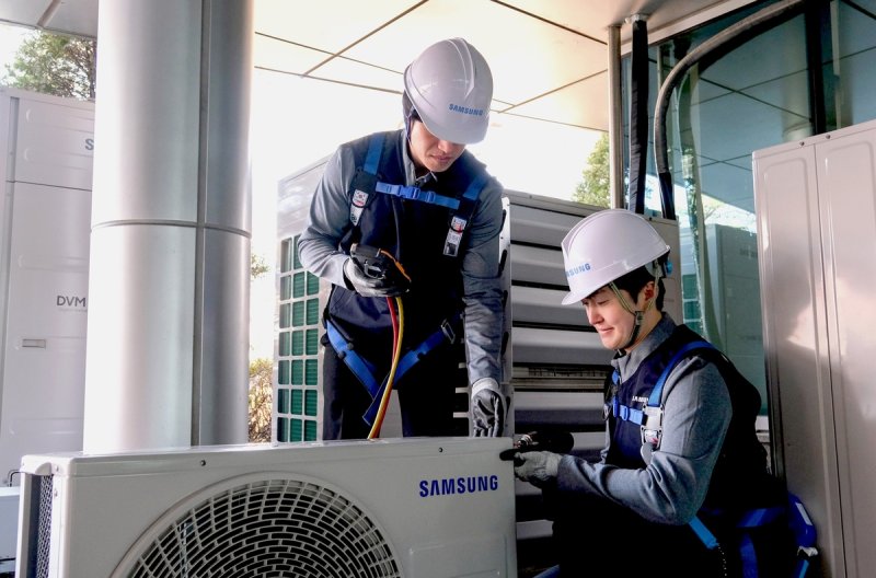 삼성전자서비스 에어컨 사전점검 서비스 (출처=연합뉴스)